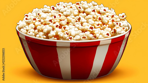 Overflowing Popcorn Bowl Fi...