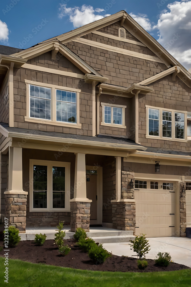 Luxury Family Home with Modern Design and Landscaping Luxury Family Home with Modern Design and Landscaping