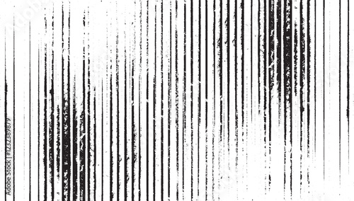 Seamless broken printer streaky faded low ink toner lines transparent overlay texture. Abstract grunge Texture Background, grunge texture, transparent, vector