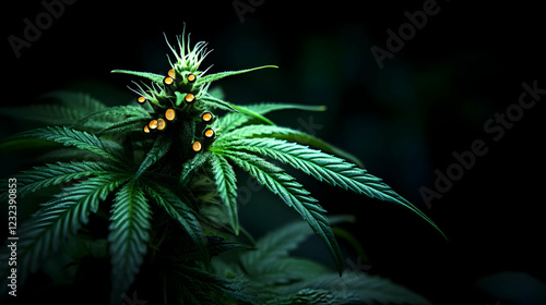 Close-up of a Plant with Un...
