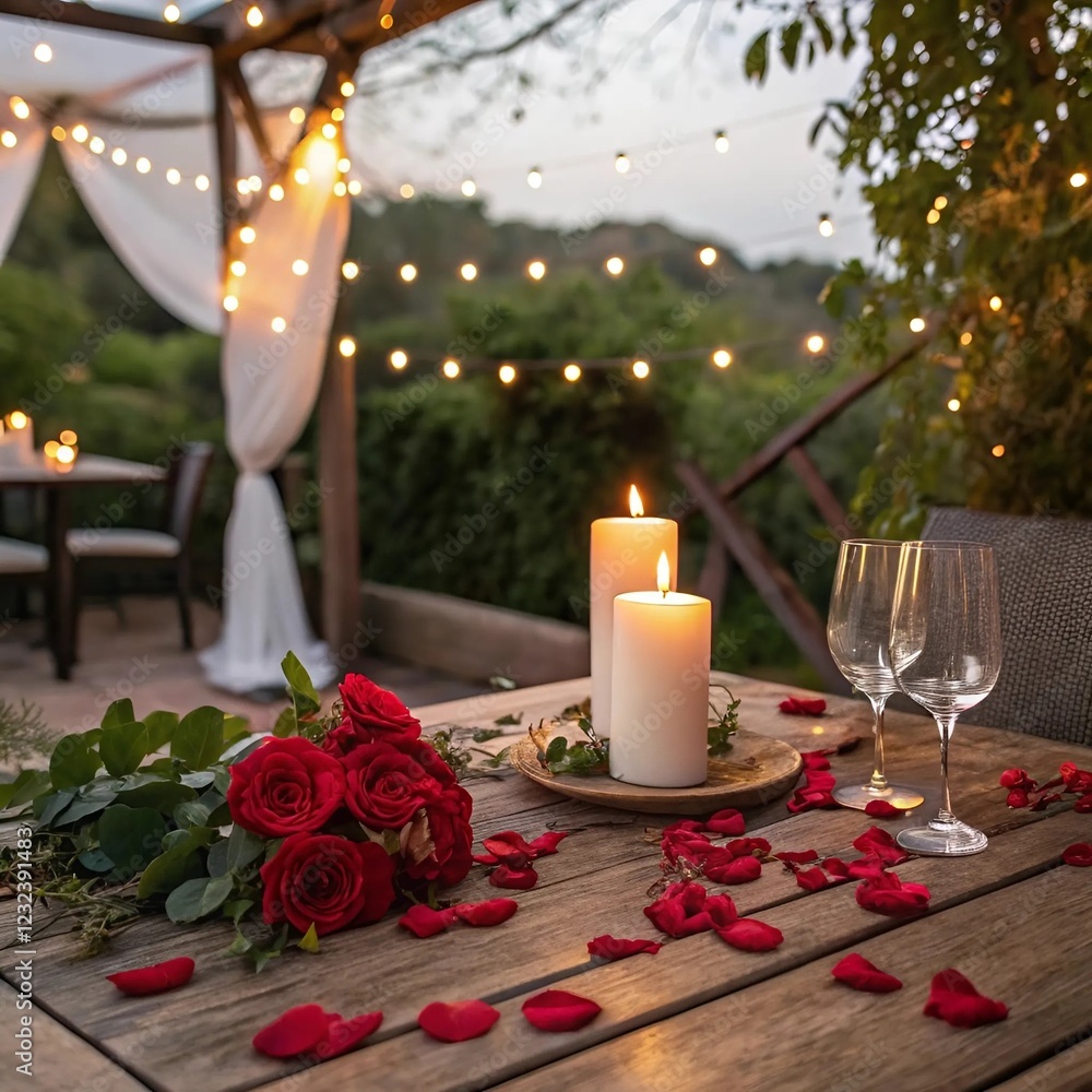 Obraz premium romantic background 