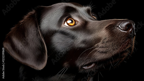 Black Labrador Retriever Lo...