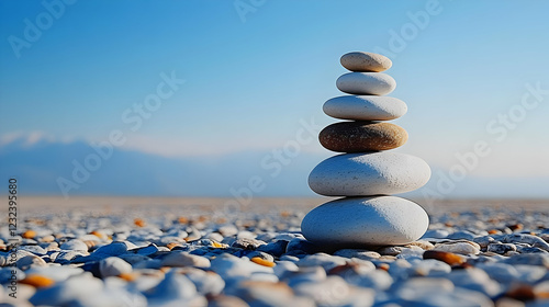 Stacked Stones Balancing on...