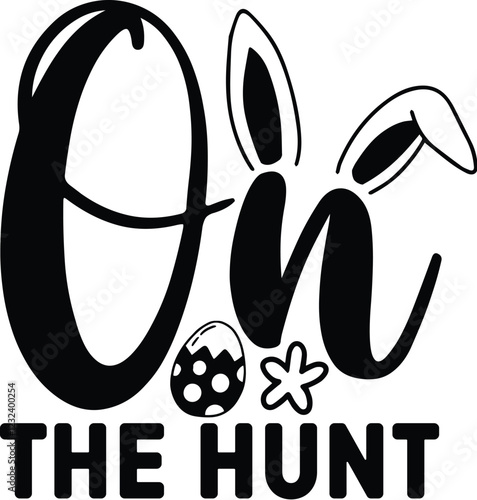 On the hunt SVG