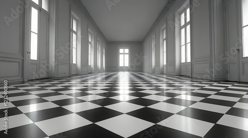 Elegant Hallway Showcases C...