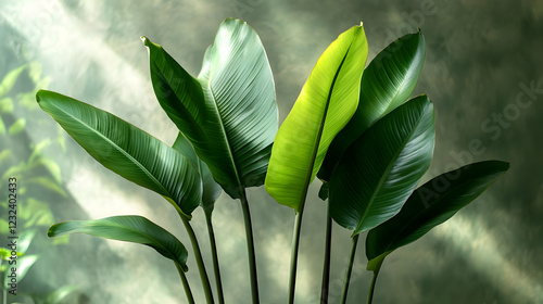Green Leaves Reach Upward i...