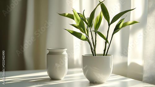 Green Plant Stands Tall in ...