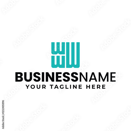 Simple WWW logo design template