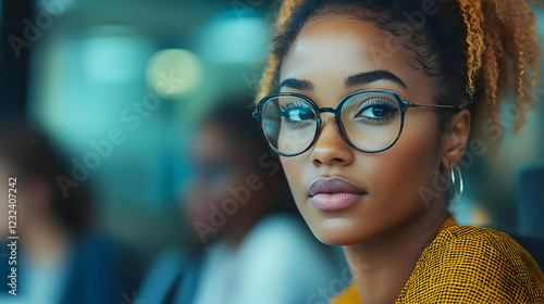 Confident Businesswoman Wea...