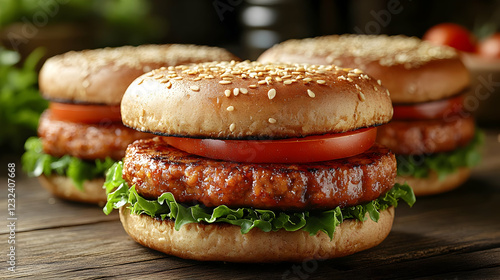 Juicy Burgers Sits on Rusti...