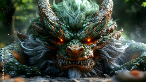 Mystical Forest Dragon Glar...