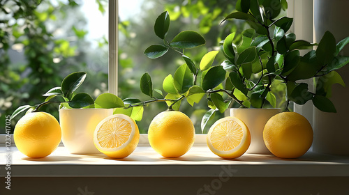 Fresh Lemons and Lemon Tree...