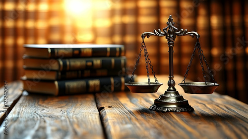 Scales of Justice Symbolizi...