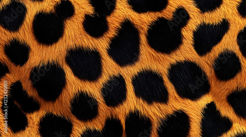Close-up of Spotted Fur: Or...