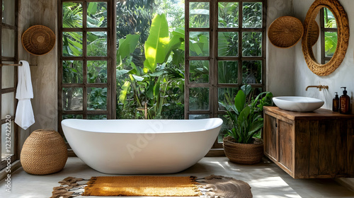 Modern Bathroom Features a ...