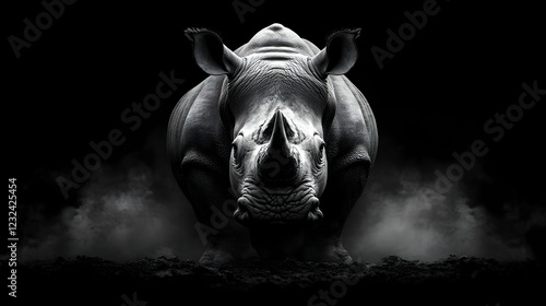 Powerful Rhinoceros Stands ...