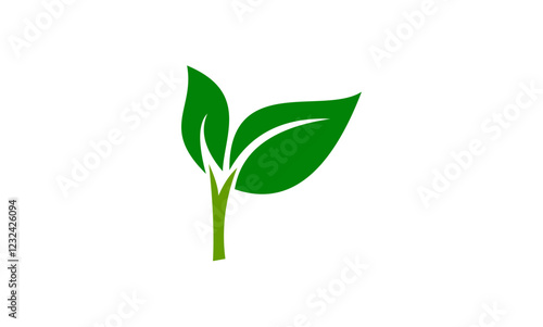 green leaf design