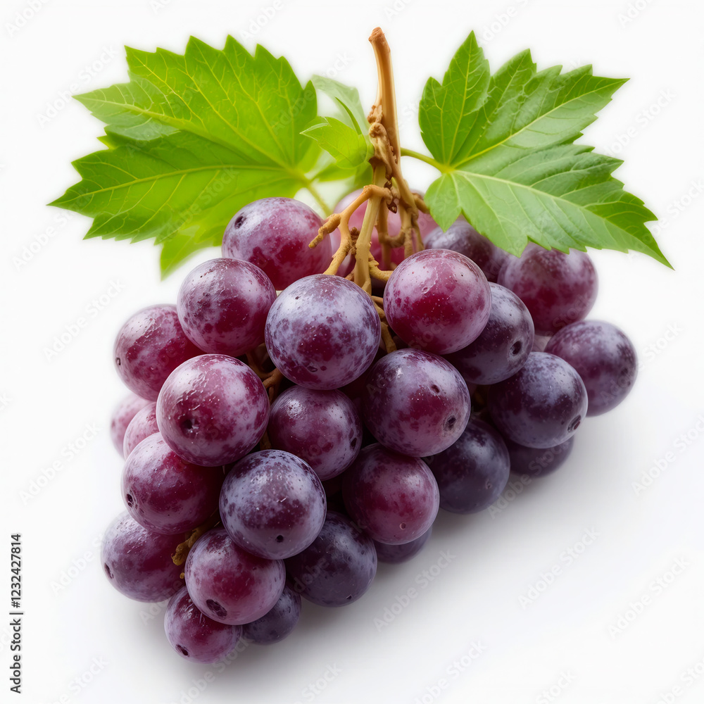 Fototapeta premium bunch of red grapes