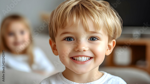 Close-up Portrait of a Smil...