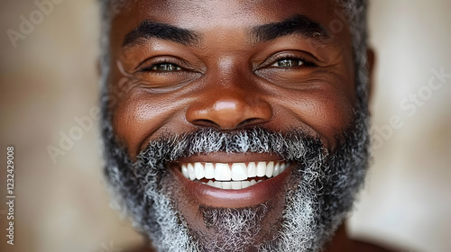 Close-up Portrait of a Man ...
