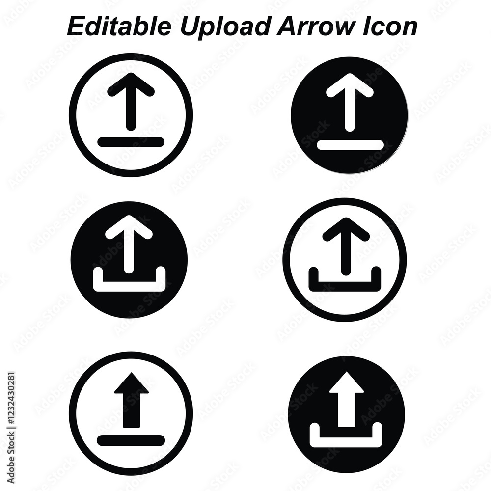 Upload arrow icon, arrow icon, upload arrow icon vector Upload arrow icon, arrow icon, upload arrow icon vector