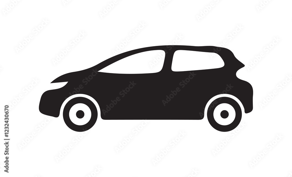 Car vector icon. Private car vector icon. Car icon black on white background. Stock - vector eps 10 Car vector icon. Private car vector icon. Car icon black on white background. Stock - vector eps 10