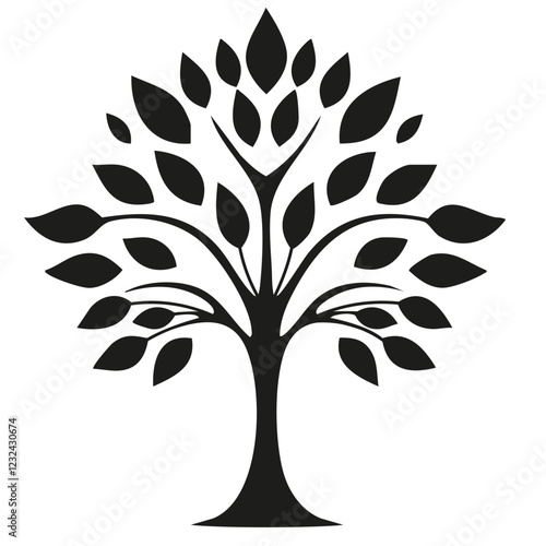 Minimal tree pictogram