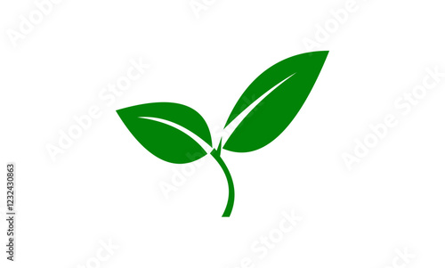 green leaf design