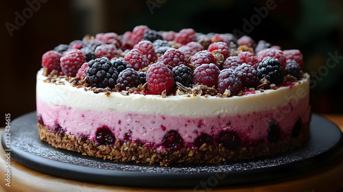 Delicious Layered No-Bake C...
