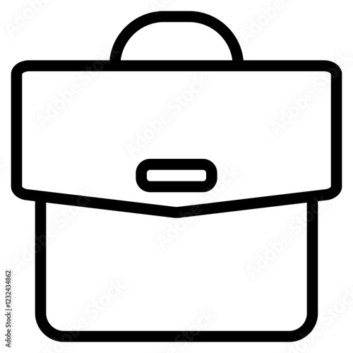 briefcase icon vector illustration