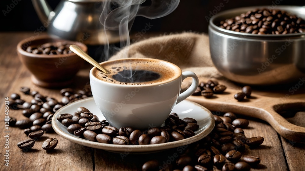 Fototapeta premium cup of coffee