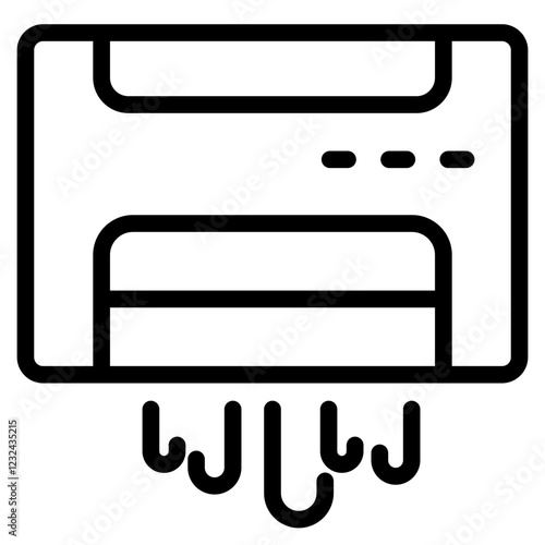 conditioning icon vector illustration