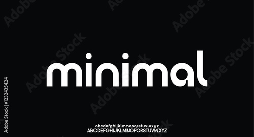 Modern Bold Font. Regular Italic and Number Typography urban style alphabet fonts for fashion, sport, technology, digital, movie, logo design, vector illustration
