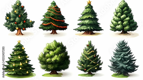 Eight Festive Christmas Tre...