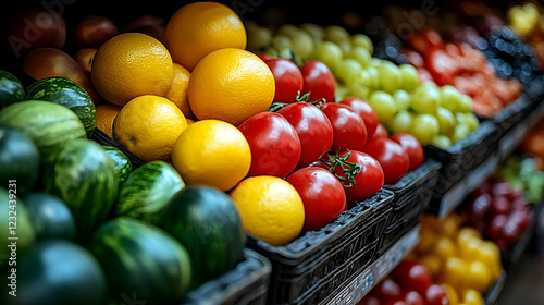 Fresh Produce Display: Vibr...