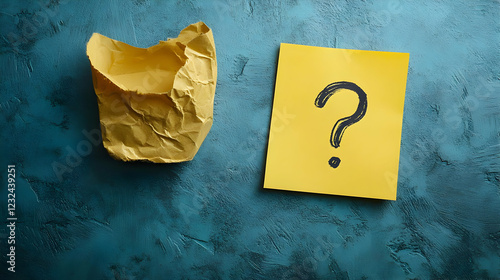 Crumpled Brown Paper Bag an...
