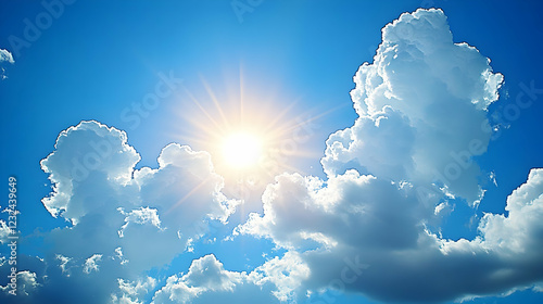 Bright Sun Shines Through F...