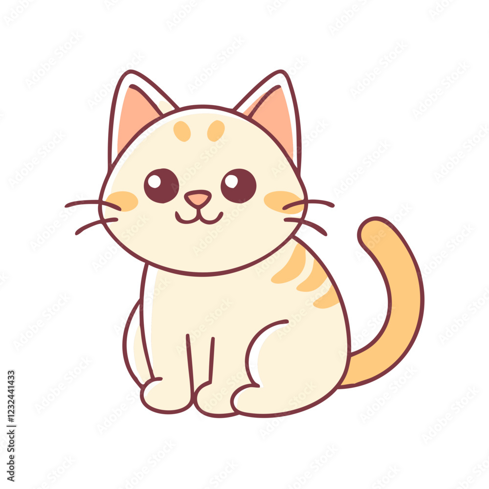 cat icon, cat vector illustration-simple illustration of cat, perfect for cat logos and icons cat icon, cat vector illustration-simple illustration of cat, perfect for cat logos and icons