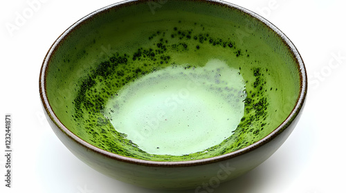 Empty Green Ceramic Bowl Si...