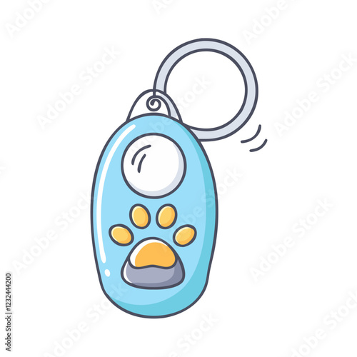 pet training clicker icon, pet training clicker vector illustration-simple illustration of pet training clicker, perfect for pet training clicker logos and icons