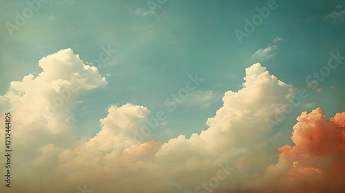 Vintage Sky Background Show...
