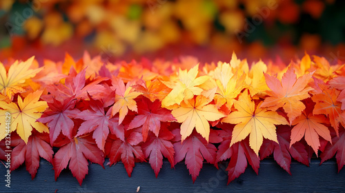 Vibrant Autumn Leaves Creat...