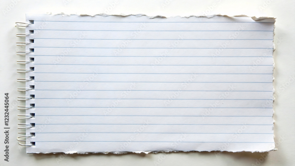 Naklejka premium blank sheet of paper