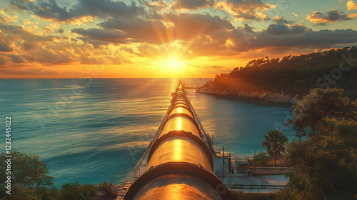 Large Pipeline Stretches Ac...