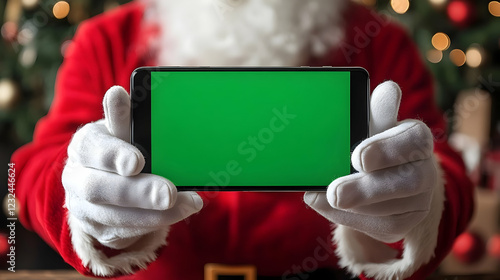 A Festive Figure Displays a...