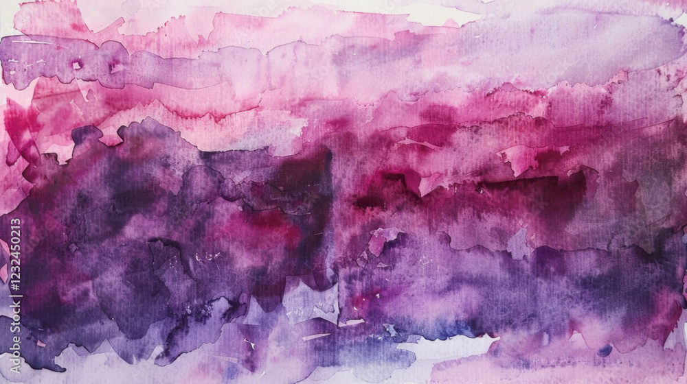 Naklejka premium dark purple, red wine magenta background, watercolor