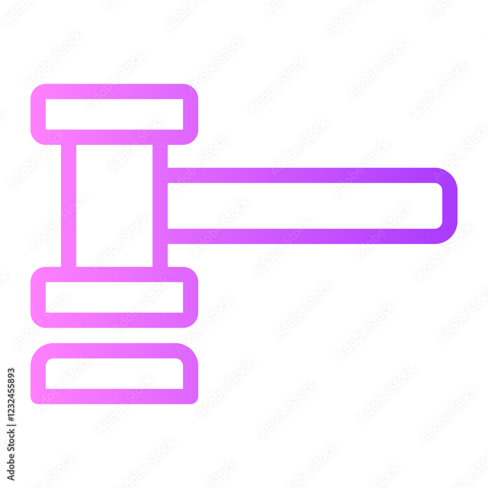 auction gradient icon auction gradient icon