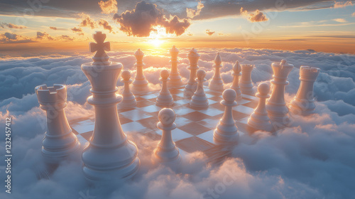 Chess Game in the Clouds
