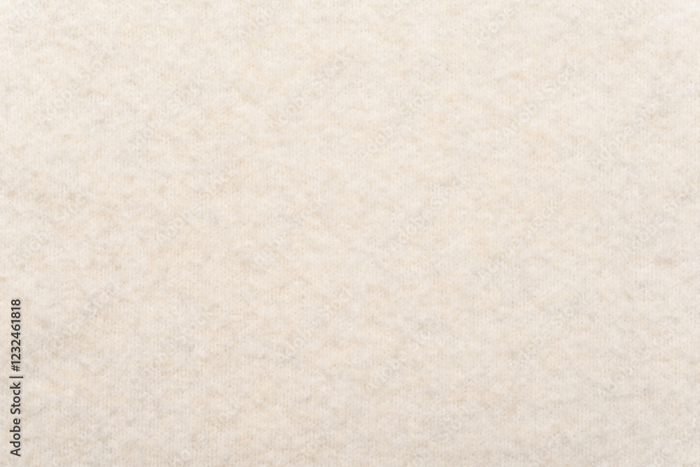 Fototapeta premium Background texture of white woven fabric for wear made of fiber synthetic and wool.