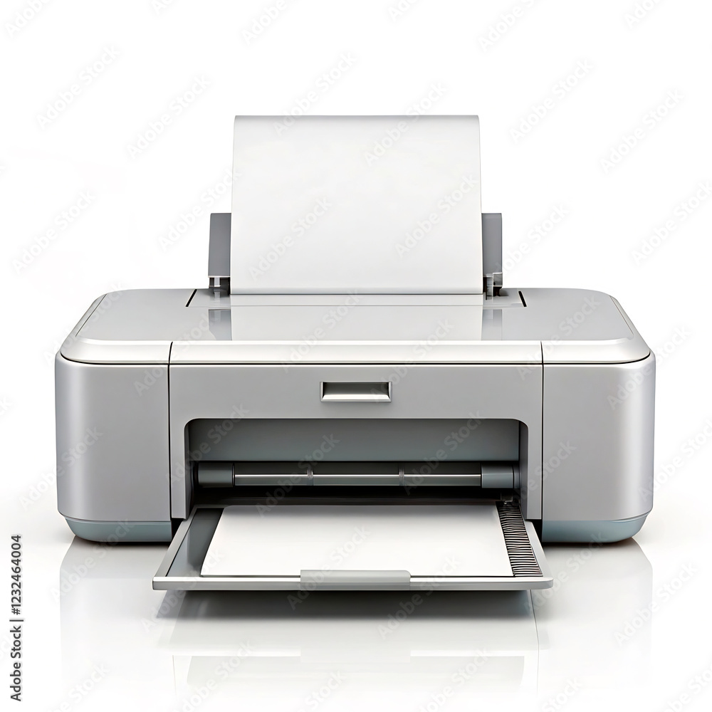 printer isolated on white background printer isolated on white background